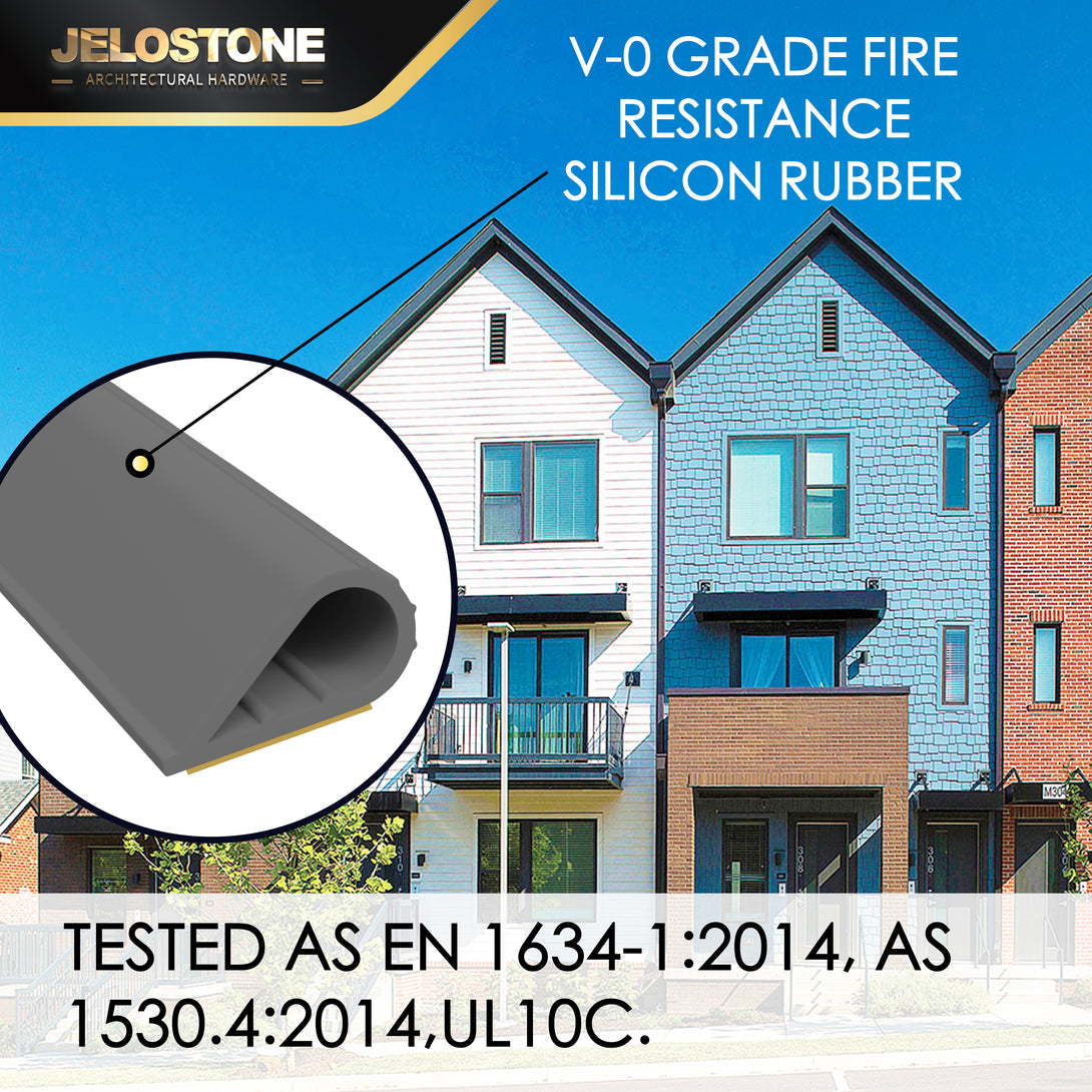 JELOSTONE 2 Pack - 20FT Fire/Smoke Perimeter Gasketing - Self-Adhesive ...